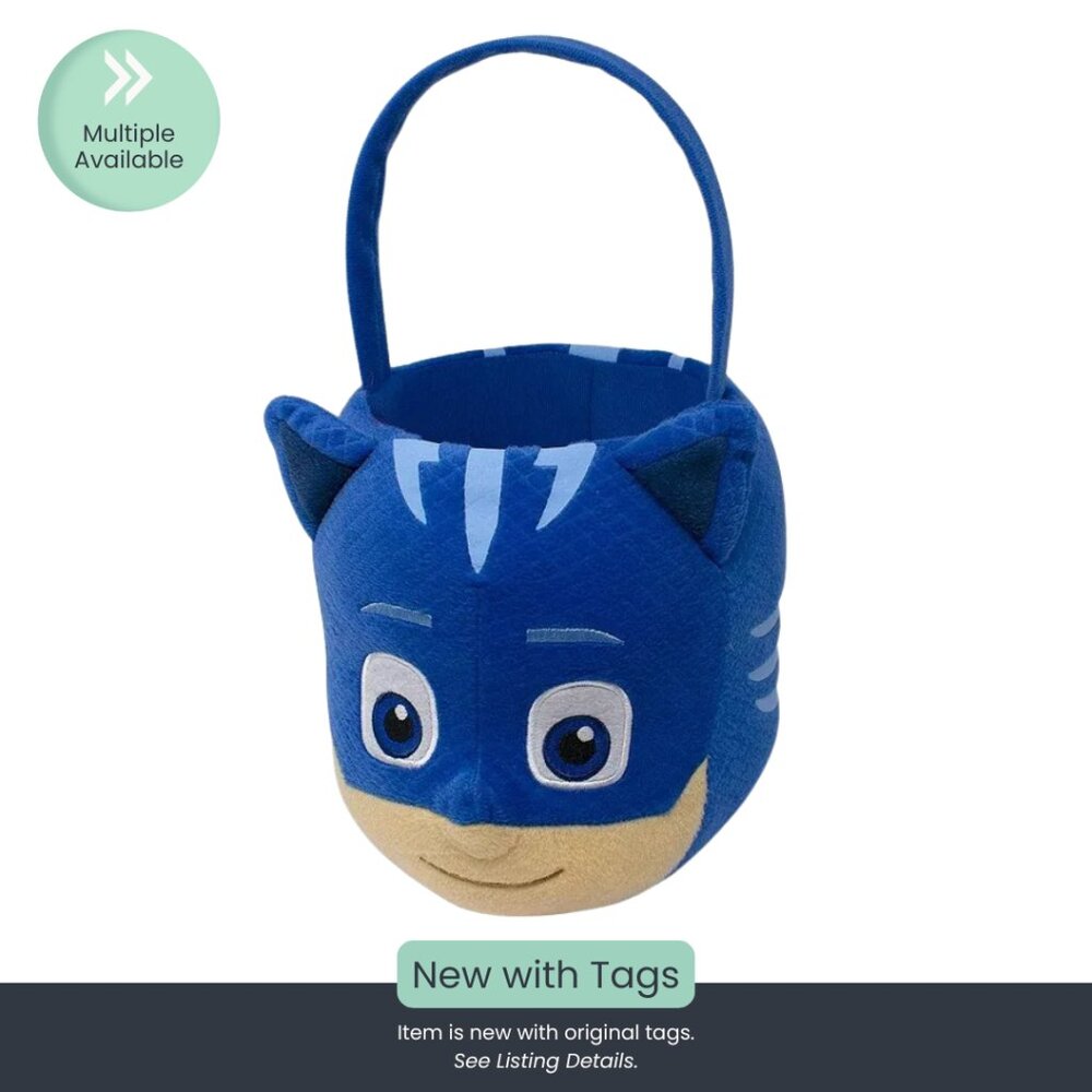 Official PJ Masks Catboy Plush Treat Basket - Blue